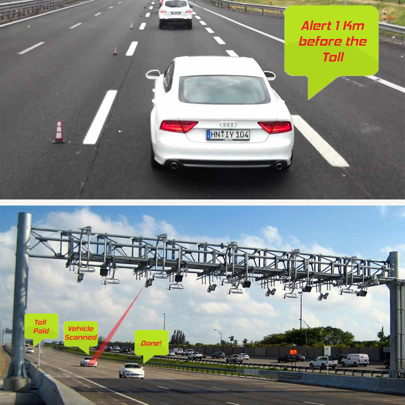 Advance toll management system